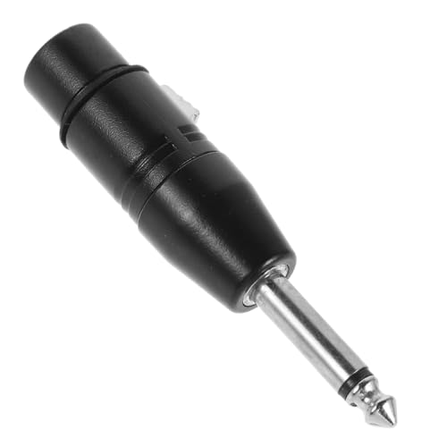 FRCOLOR Mono Stecker zu Xlr Buchse Audio Adapter Robuste Pin Verbindung für Mikrofone und Stereo Geräte Plug And Play für Studio und Live Anwendungen von FRCOLOR