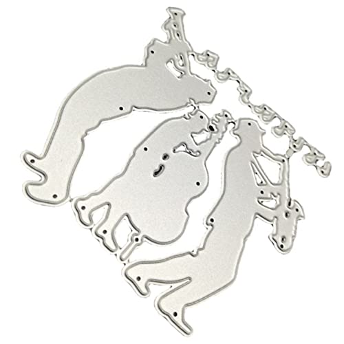 FRCOLOR Musiknoten Stanzschablone aus Metall Teiliges für DIY Karten und Scrapbooking Praktische Prägeschablone für Handgemachte und Dekorationen von FRCOLOR