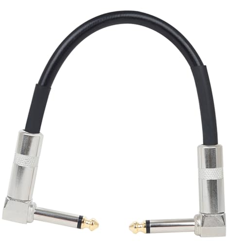 FRCOLOR Praktische Gitarreneffektkabel mit Metallstecker Robuste Stromleitung für Gitarrenpedale für Auftritte und Proben Langlebiges Material Perfektes FRCOLOR Praktische Gitarreneffektkabel mit Metallstecker Robuste Stromleitung für Gitarrenpedale für Auftritte und Proben Langlebiges Material Perfektes von FRCOLOR