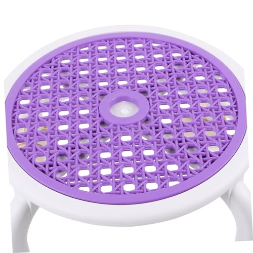 FRCOLOR Runder Kleiner Rollhocker mit Rädern Multifunktionaler Niedriger Sitzhocker für Zuhause und Pediküre Platzsparend Leicht und Strapazierfähig als Werkstatthocker und Fußstütze FRCOLOR Runder Kleiner Rollhocker mit Rädern Multifunktionaler Niedriger Sitzhocker für Zuhause und Pediküre Platzsparend Leicht und Strapazierfähig als Werkstatthocker und Fußstütze von FRCOLOR