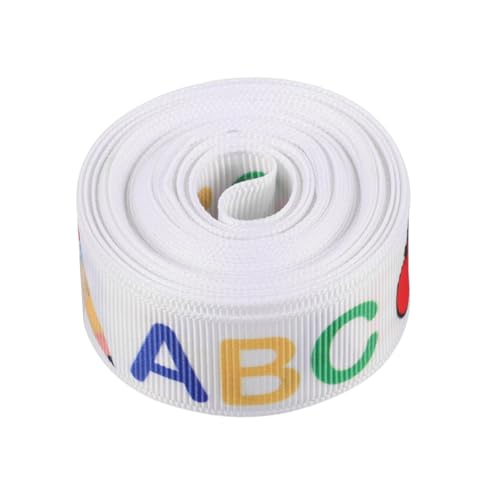 FRCOLOR Schulanfang Dekoband Yards Ripsband für Lehrer Wertschätzung Bastelband Geschenkband DIY Haarclips Kranz Bänder für Schule und Feierlichkeiten FRCOLOR Schulanfang Dekoband Yards Ripsband für Lehrer Wertschätzung Bastelband Geschenkband DIY Haarclips Kranz Bänder für Schule und Feierlichkeiten von FRCOLOR