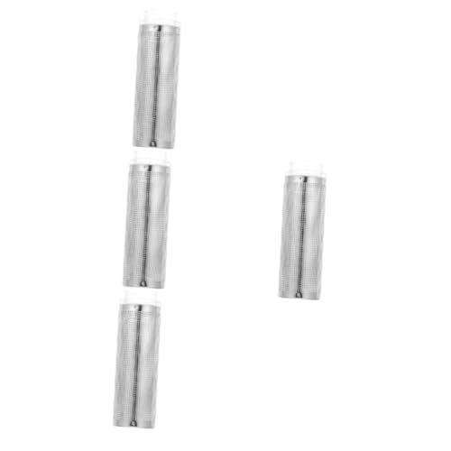 FRCOLOR 4stücke Edelstahl Fischbecken Abdeckung Robuster Filter Schutz Für Garnelenbecken Mesh Cover Für Externe Filtration Sicher Und Langlebig Für Aquarien Und Teiche von FRCOLOR