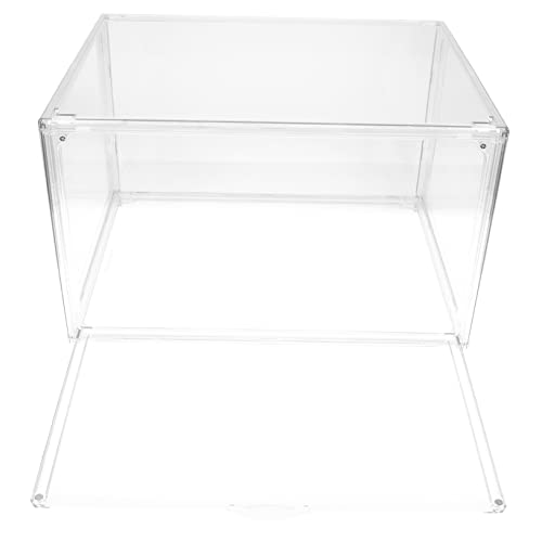 FRCOLOR Transparente Stapelbare Aufbewahrungsbox für Bücher Regal für Schreibtisch und Zuhause Einfach zu Montieren Große Kapazität Geeignet für Studenten und Bürobedarf FRCOLOR Transparente Stapelbare Aufbewahrungsbox für Bücher Regal für Schreibtisch und Zuhause Einfach zu Montieren Große Kapazität Geeignet für Studenten und Bürobedarf von FRCOLOR
