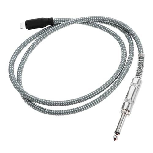 FRCOLOR USB C zu Xlr Mikrofonkabel Kompakt Leicht Kompatibel mit Gitarre Smartphone PC Benutzerfreundlich für Aufnahmen Hochwertige Audioqualität Tragbar für Unterwegs von FRCOLOR