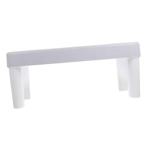 FRCOLOR Hocker Für Wc Toilettentritthocker Für Erwachsene Robustes Badezimmer-Accessoire Leicht Zu Reinigen rutschfeste Beine Kompakte Für Bequemen Zugang von FRCOLOR