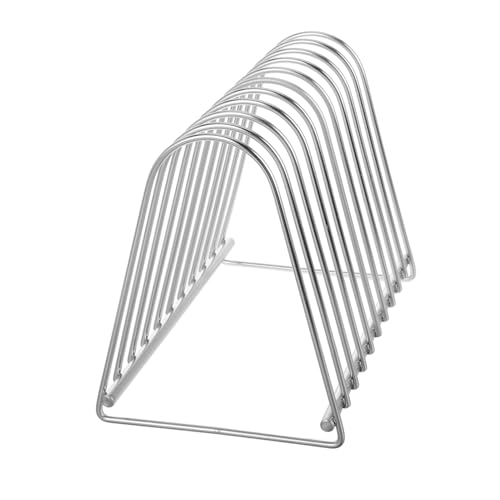 FRCOLOR Vinyl Record Stand aus Multifunktionales Regal Aufbewahrung von Schallplatten und Werkzeugfreie Robustes Design für Langlebige Nutzung Platzsparende von FRCOLOR
