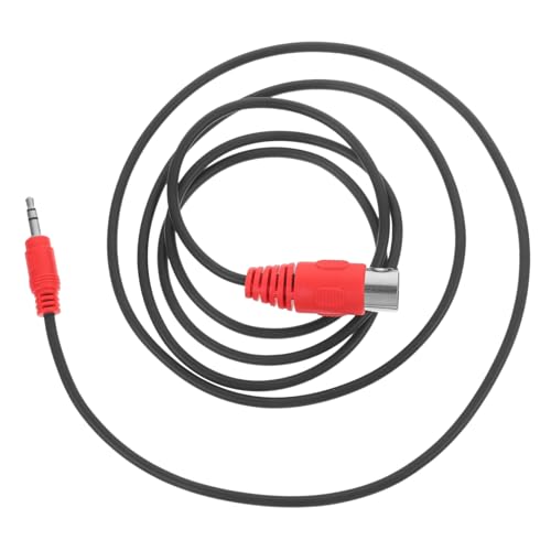 FRCOLOR Winkel Audio Adapterkabel Pol Midi Din Stecker Kupferkabel für Computer Audioausgang Kompatibel mit Keyboards Pianos Soundkarten Dvds FRCOLOR Winkel Audio Adapterkabel Pol Midi Din Stecker Kupferkabel für Computer Audioausgang Kompatibel mit Keyboards Pianos Soundkarten Dvds von FRCOLOR