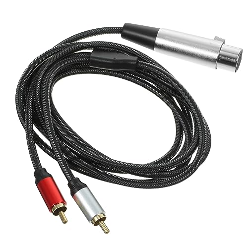 FRCOLOR Xlr Adapterkabel Langlebig und Flexibel für Mikrofon und Audioanschlüsse aus Sauerstofffreiem Hohe Klangqualität für Studio und Live Anwendungen FRCOLOR Xlr Adapterkabel Langlebig und Flexibel für Mikrofon und Audioanschlüsse aus Sauerstofffreiem Hohe Klangqualität für Studio und Live Anwendungen von FRCOLOR