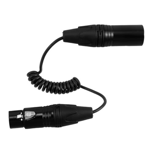 FRCOLOR Xlr Kabel Pin Male Female mit Federzug Stabiles Mikrofonkabel für Audiointerface und Platzsparendes Geschirmtes Audiokabel für Bühne Aufnahme und Dj Equipment FRCOLOR Xlr Kabel Pin Male Female mit Federzug Stabiles Mikrofonkabel für Audiointerface und Platzsparendes Geschirmtes Audiokabel für Bühne Aufnahme und Dj Equipment von FRCOLOR