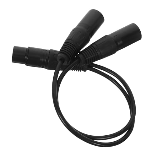 FRCOLOR Xlr Splitter Kabel Female zu Male Kurzes Ausgewogenes Audioadapterkabel für Mikrofone Lautsprecher Professionelle Audiogeräte mit Rauschunterdrückung und Stabilem Signal FRCOLOR Xlr Splitter Kabel Female zu Male Kurzes Ausgewogenes Audioadapterkabel für Mikrofone Lautsprecher Professionelle Audiogeräte mit Rauschunterdrückung und Stabilem Signal von FRCOLOR