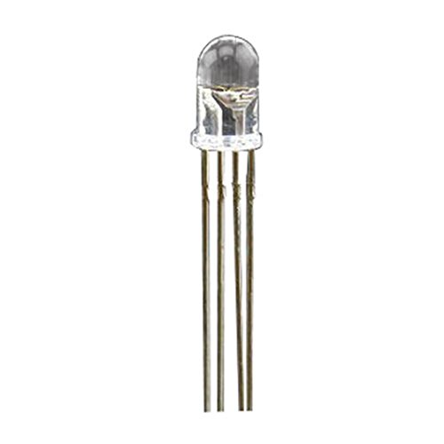 FREDY 100 Stück 5 mm 4-polige RGB-LED Common Anode Rot Grün Blau von FREDY