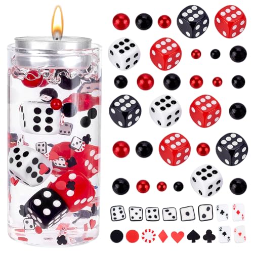 FREEBLOSS 1000+ Stück Casino Vasenfüller Perlen Für Vasenfüller Acryl Vasenfüller Acryl Würfel Polymer Ton Poker Element Perlen Kerzen Mittelstück Für Tisch Festival Vasenfüller Party Dekoration FREEBLOSS 1000+ Stück Casino Vasenfüller Perlen Für Vasenfüller Acryl Vasenfüller Acryl Würfel Polymer Ton Poker Element Perlen Kerzen Mittelstück Für Tisch Festival Vasenfüller Party Dekoration von FREEBLOSS
