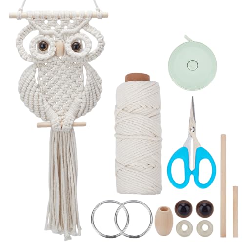 FREEBLOSS Makramee Eulen Set Für Anfänger Makramee Eule Wandbehang Gobelin Set Kreative DIY Makramee Eule Boho Makramee Wandbehang DIY Makramee Set Mit Video Tutorial FREEBLOSS Makramee Eulen Set Für Anfänger Makramee Eule Wandbehang Gobelin Set Kreative DIY Makramee Eule Boho Makramee Wandbehang DIY Makramee Set Mit Video Tutorial von FREEBLOSS