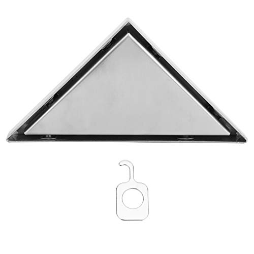 304 Stainless Steel Floor Drain Set | Triangular Corner Drain for Shower/Bathroom/Garage | Deep - Water Barrier Prevents Unpleasant Smells & Small Creatures | Non - Rusting & 304 Stainless Steel Floor Drain Set | Triangular Corner Drain for Shower/Bathroom/Garage | Deep - Water Barrier Prevents Unpleasant Smells & Small Creatures | Non - Rusting & von FRELEAN