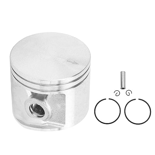 47mm Kettensägenkolbenring -Kit | Hochhärte Aluminiumkolbenring & Pin Set für elektrische Kettensäge | Ersatz für gebrochene/gebrauchte Teile | Robust und lang - dauerhaft von FRELEAN