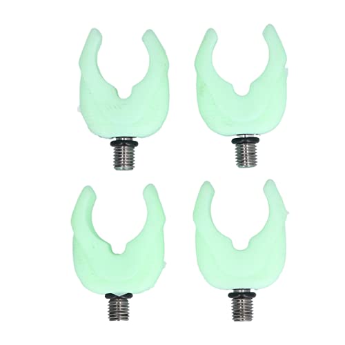 4pcs Angelrutenstange Griffe | M3 / 8 Faden Karpfen Angelrutenhalter | Soft & Sturdy But Support für Flüsse/Seen/Boote | Stangenpflegezubehör (Green) von FRELEAN