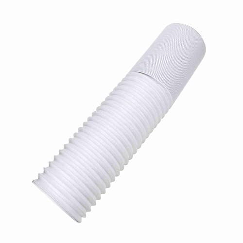 AC Lüftung Schlauchersatz | Flexible und widerstandsfähig 4 - Größenoptionen | SNAP - Auf Installation für Zuhause/Büro/RV | PP + Stahldraht (Durchmesser 15cm*2M) von FRELEAN