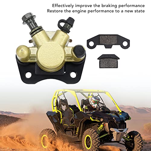 ATV Brake Caliper & Pad Assembly | Sturdy Metal Replacement for Chinese ATV 4 Wheel Quad Go Kart | Compatible with 50cc to 125cc Versions ATV Brake Caliper & Pad Assembly | Sturdy Metal Replacement for Chinese ATV 4 Wheel Quad Go Kart | Compatible with 50cc to 125cc Versions von FRELEAN