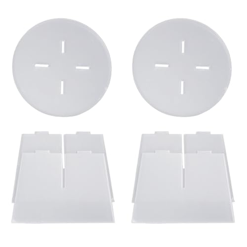 Acryl Topflappen | Moderner transparenter Pflanzgefäßständer für Zimmerpflanzen / Bürodekor | Minimalistisches Regal für kleine & große Topfpflanzen Acryl Topflappen | Moderner transparenter Pflanzgefäßständer für Zimmerpflanzen / Bürodekor | Minimalistisches Regal für kleine & große Topfpflanzen von FRELEAN