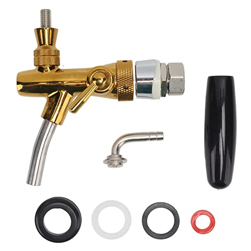 Adjustable Draft Beer Faucet | Food Grade Stainless Steel Keg Tap for Bar/Hotel/Home | Flow Control Switch & 11 - Piece Accessories Adjustable Draft Beer Faucet | Food Grade Stainless Steel Keg Tap for Bar/Hotel/Home | Flow Control Switch & 11 - Piece Accessories von FRELEAN