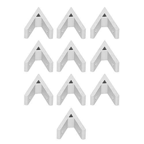 Aluminium -Eckklammer 10pcs | 2020 3030 4040 Profilverbinder für industrielle Framing / 3D -Drucker/Möbel | Hochfestigkeit Aluminiumlegierung, 45 -Grad -Winkelbefestigungen (2020-45 degrees) von FRELEAN