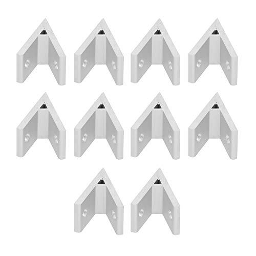 Aluminium -Eckklammer 10pcs | 2020 3030 4040 Profilverbinder für industrielle Framing / 3D -Drucker/Möbel | Hochfestigkeit Aluminiumlegierung, 45 -Grad -Winkelbefestigungen (4040-45 degrees) von FRELEAN