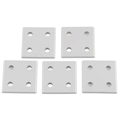 Aluminum Extrusion Profile Connecting Plate | 4 - Hole Vertical Joining Board for 2040/6060 / 8080 Series | 5Pcs Heat & Oxidation Tolerant Brackets (2040) von FRELEAN