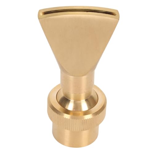 Brass Fountain Nozzle G3 / 4 Female Thread | 25mm Narrow Fan Shaped Pond Sprinkler for Garden/Amusement Park/Museum | Adjustable Water Spray Direction & Sturdy Design von FRELEAN