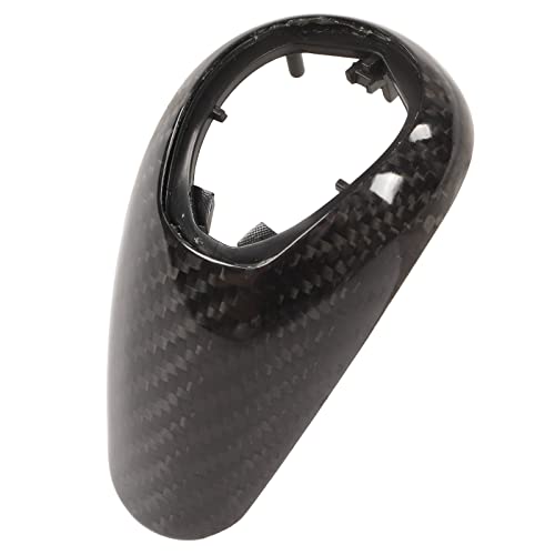 Carbon Fiber Shift Knob Cover | Scratch Protection for Vehicle M2 F87 / M3 F80 / M4 F82 / M5 F90 | Real Carbon Fiber Interior Trim | Simple Install (Bright Light) von FRELEAN