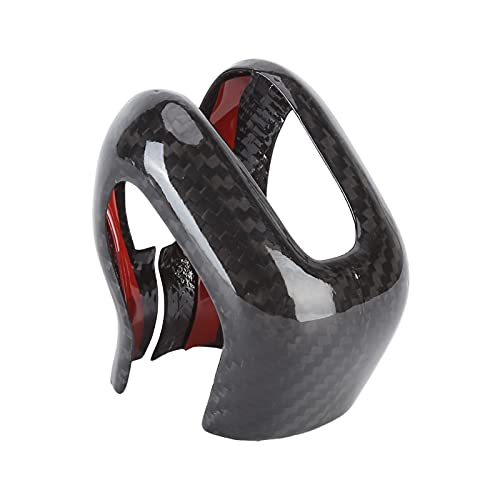 Carbon Fiber Shift Knob Cover for Compatible Vehicles S60 V60 2019-2021 | Long - Wearing Auto Interior Accessories | Easy Installation Gear Shift Head Cap Replacement Carbon Fiber Shift Knob Cover for Compatible Vehicles S60 V60 2019-2021 | Long - Wearing Auto Interior Accessories | Easy Installation Gear Shift Head Cap Replacement von FRELEAN
