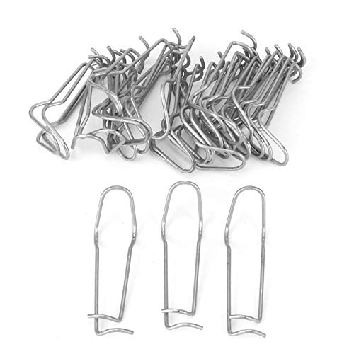 FRELEAN 30Pcs Stainless Steel Plant Support Clips | Spring Design for Greenhouse/Garden Pipes | Long - Lasting Fixing Clamps for Stable Plant Growth | Tarnish & Oxidation Shielded (Φ11mm Suitable) von FRELEAN