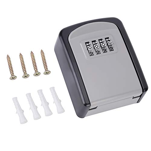 FRELEAN 4 Digit Combination Lock Box | Heavy Duty Aluminum Alloy Key Storage | Wall Mount / Travel Security Case | 10000 + Password Combinations | for House / Car Keys & Luggage FRELEAN 4 Digit Combination Lock Box | Heavy Duty Aluminum Alloy Key Storage | Wall Mount / Travel Security Case | 10000 + Password Combinations | for House / Car Keys & Luggage von FRELEAN