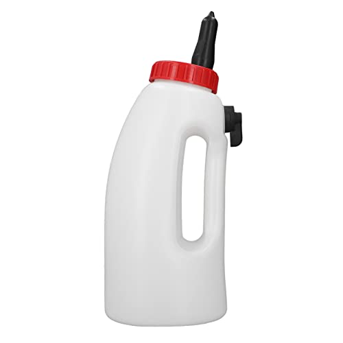 FRELEAN 4L Calf Milk Bottle Feeder | Food Grade Nipple with Regulating Valve | Newborn Calf/Lamb Feeding Equipment | Thickened Handle for Farm Use von FRELEAN