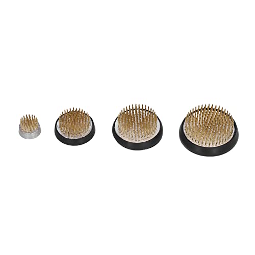 FRELEAN 4Pcs Round Flower Arrangers | 37/91 / 127/169 Needles Flower Holder for DIY Floral Arrangement/Vase Decor | Brass Needles & Heavy Base, No Scratch FRELEAN 4Pcs Round Flower Arrangers | 37/91 / 127/169 Needles Flower Holder for DIY Floral Arrangement/Vase Decor | Brass Needles & Heavy Base, No Scratch von FRELEAN