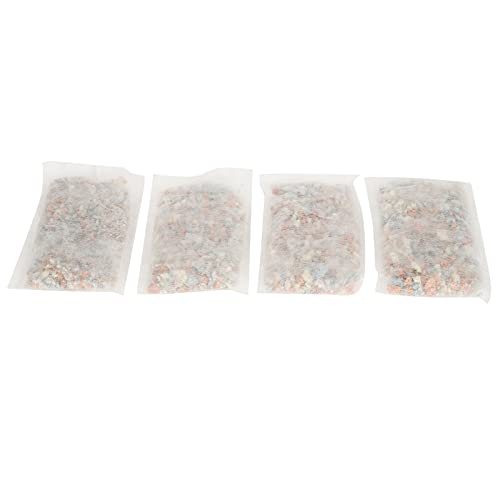 FRELEAN 4pack Aquarium Media | 4 Farbbio -Medien mit Netzbeutel | Weicher Wasser und balanciert pH | Für Süßwasser- / Salzwasserfisch -Aquarien | Nitrifizierende biologische Anreicherung von FRELEAN