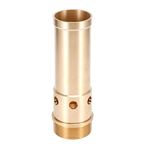 FRELEAN Copper Fountain Nozzle | Injector Jet Spray Head for Pond/Pool/Rockery | Oxygen Enrichment Bubbling Effect | Sturdy Oxidation - Proof Design (1 inch and a Half DN40 Copper Fountain Nozzle) von FRELEAN