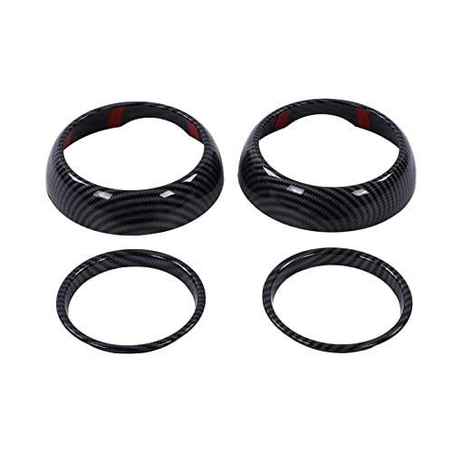 FRELEAN Kohlefaser -Entlüftungsabdeckungen 4PCs Set | ABS Auto Vent Tric -Ringe für Mini F55 F56 F57 2014-2021 | Innenausstattung Zubehör/Autodekoration Upgrade FRELEAN Kohlefaser -Entlüftungsabdeckungen 4PCs Set | ABS Auto Vent Tric -Ringe für Mini F55 F56 F57 2014-2021 | Innenausstattung Zubehör/Autodekoration Upgrade von FRELEAN