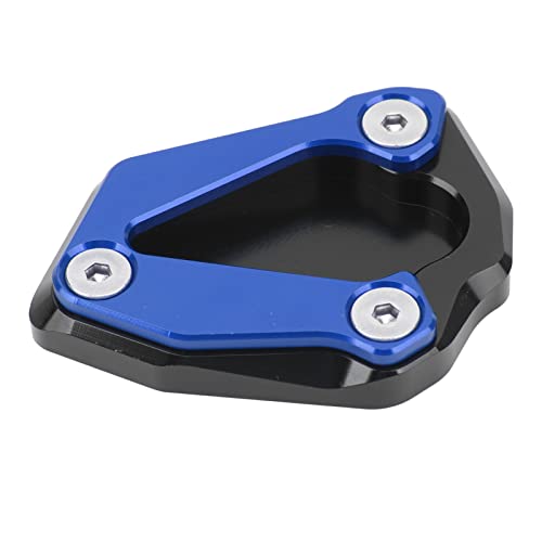 FRELEAN Motorcycle Kickstand for S1000RR S1000R 2019-2022 | Extra Wide Foot for Mud/Sand/Grass | Secure Support & Non - Sink Holder | Aluminum Alloy Stable Side Stand (Blue) von FRELEAN