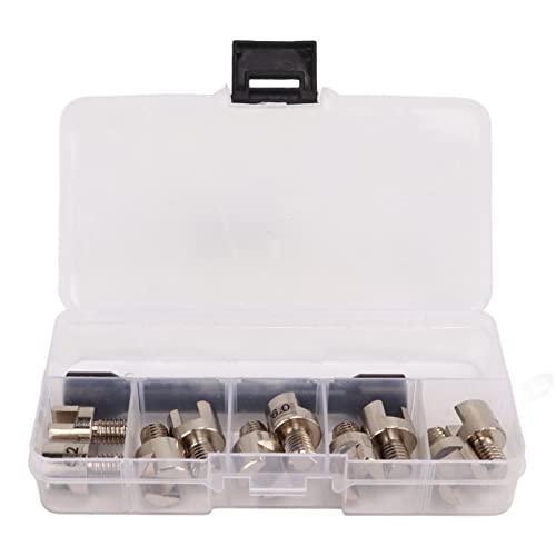 FRELEAN Motorcycle Spoke Wrench Kit 10 in 1 | High - Strength Aluminum & Iron Repair Tool | Wheel Spoke Adjuster for Motorcycles/Off - Road Bikes/ATVs | Portable Storage Box Included FRELEAN Motorcycle Spoke Wrench Kit 10 in 1 | High - Strength Aluminum & Iron Repair Tool | Wheel Spoke Adjuster for Motorcycles/Off - Road Bikes/ATVs | Portable Storage Box Included von FRELEAN