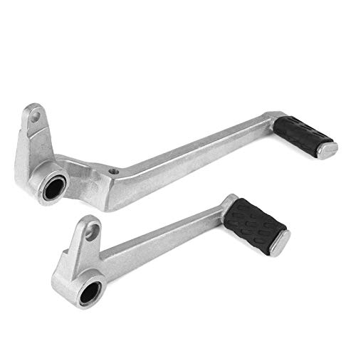 FRELEAN Motorrad -Gang -Schalthebel -Fuß -Pedalbremshebel Hochleistung langlebiger Aluminiumlegierung Ersatz für 696 796 795 M1100 2009 2013 2pcs Set von FRELEAN