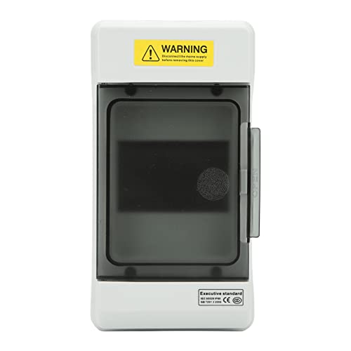 FRELEAN Outdoor PV Distribution Box IP66 Weatherproof | 4 Way Circuit with Single Copper Bar | Flame Retardant & High Temperature Tolerant | for Marine/Industrial/Challenging von FRELEAN