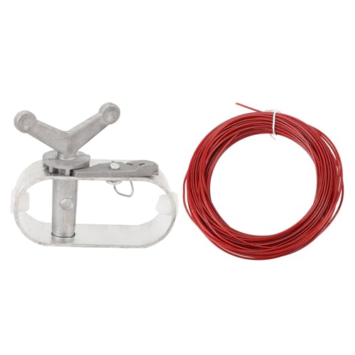 FRELEAN Pool Cover Cable & Winch Kit 100FT | Sturdy Galvanized Wire | Winter Protection for Above Ground Pools | Aluminum Alloy Winch von FRELEAN