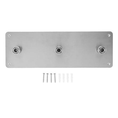 FRELEAN Stainless Steel Pressure Washer Holder | Wall Mounted Organizer for 1/4 Inch Quick Connectors | Foam Washer Storage Rack Fits 3 Washers/Garage/Workshop von FRELEAN