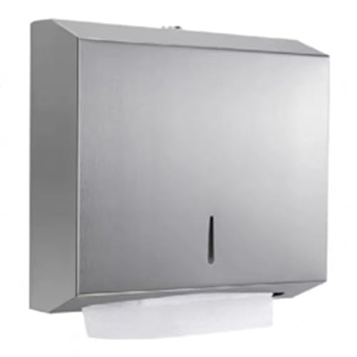 FRELEAN Stainless Steel Wall Mounted Paper Towel Holder | 304 Sturdy Bathroom Tissue Organizer | 2 - Way Installation for Hotel/Home/Restroom | Brushed Metal Design with 2 Keys FRELEAN Stainless Steel Wall Mounted Paper Towel Holder | 304 Sturdy Bathroom Tissue Organizer | 2 - Way Installation for Hotel/Home/Restroom | Brushed Metal Design with 2 Keys von FRELEAN