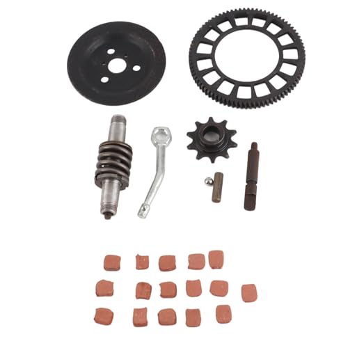 FRELEAN Transmission Shaft Gear Kit for 66cc 80cc Motorized Cycle | High Strength Metal Alloy Drive Chain & Lever Set | Replacement Gear Set for Cycle Motor Output & Smooth Driving FRELEAN Transmission Shaft Gear Kit for 66cc 80cc Motorized Cycle | High Strength Metal Alloy Drive Chain & Lever Set | Replacement Gear Set for Cycle Motor Output & Smooth Driving von FRELEAN