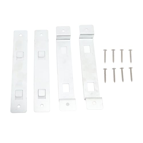 Galvanized Steel Bird House Hanger Bracket | 15LB Sturdy Mount for Feeders/Bird Dwellings/Birdhouses | 2 Set with Fasteners for Fences/Trees/Pillars Galvanized Steel Bird House Hanger Bracket | 15LB Sturdy Mount for Feeders/Bird Dwellings/Birdhouses | 2 Set with Fasteners for Fences/Trees/Pillars von FRELEAN