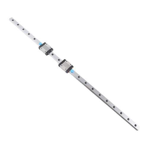 MGN12 Linear Rail Guide 500mm | 12mm Width Miniature Rail with 2pcs MGN12B Slide Blocks | 4 - Point Connection Design for Accuracy Equipment/Automation/CNC MGN12 Linear Rail Guide 500mm | 12mm Width Miniature Rail with 2pcs MGN12B Slide Blocks | 4 - Point Connection Design for Accuracy Equipment/Automation/CNC von FRELEAN