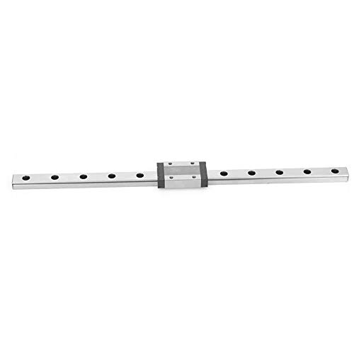 MGN12H Lineare Führungsschiene 12mm | 4 - Punktverbindungskugel -Retainer -System | Genaue lineare Schiene für CNC / 3D -Drucker/Automatisierungsausrüstung | Lagerstahl, H (300mm) von FRELEAN