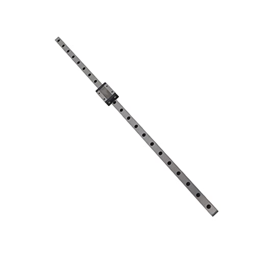 MGN12H Lineare Führungsschiene 12mm | 4 - Punktverbindungskugel -Retainer -System | Genaue lineare Schiene für CNC / 3D -Drucker/Automatisierungsausrüstung | Lagerstahl, H (550mm) von FRELEAN