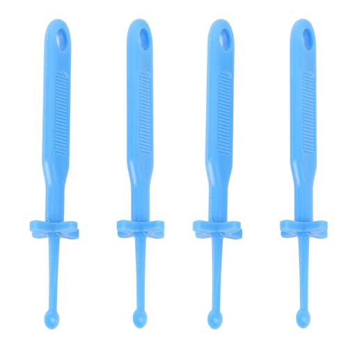 Ohrwachsentfernungswerkzeug 4 Pack | Sicheres Schutz mit abgerundeten Kanten für die Ohrwartung | Wiederverwendbares Plastikohrschaufel für Erwachsene/junge Benutzer | Ohrwachsentfernungswerkzeug 4 Pack | Sicheres Schutz mit abgerundeten Kanten für die Ohrwartung | Wiederverwendbares Plastikohrschaufel für Erwachsene/junge Benutzer | von FRELEAN